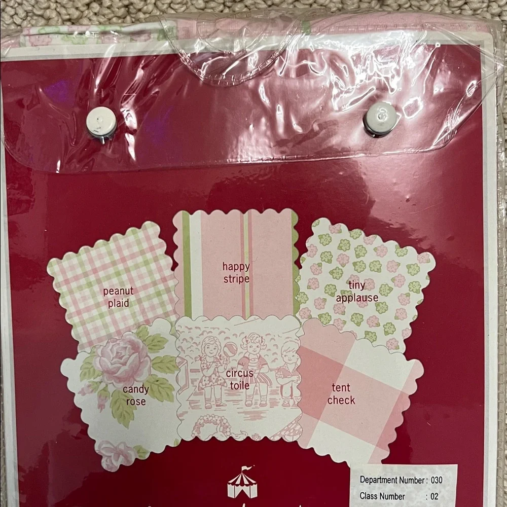 NEW Vintage Amy Coe le cirque des enfants Pink Baby Blanket Y2K Whimsical Pastel